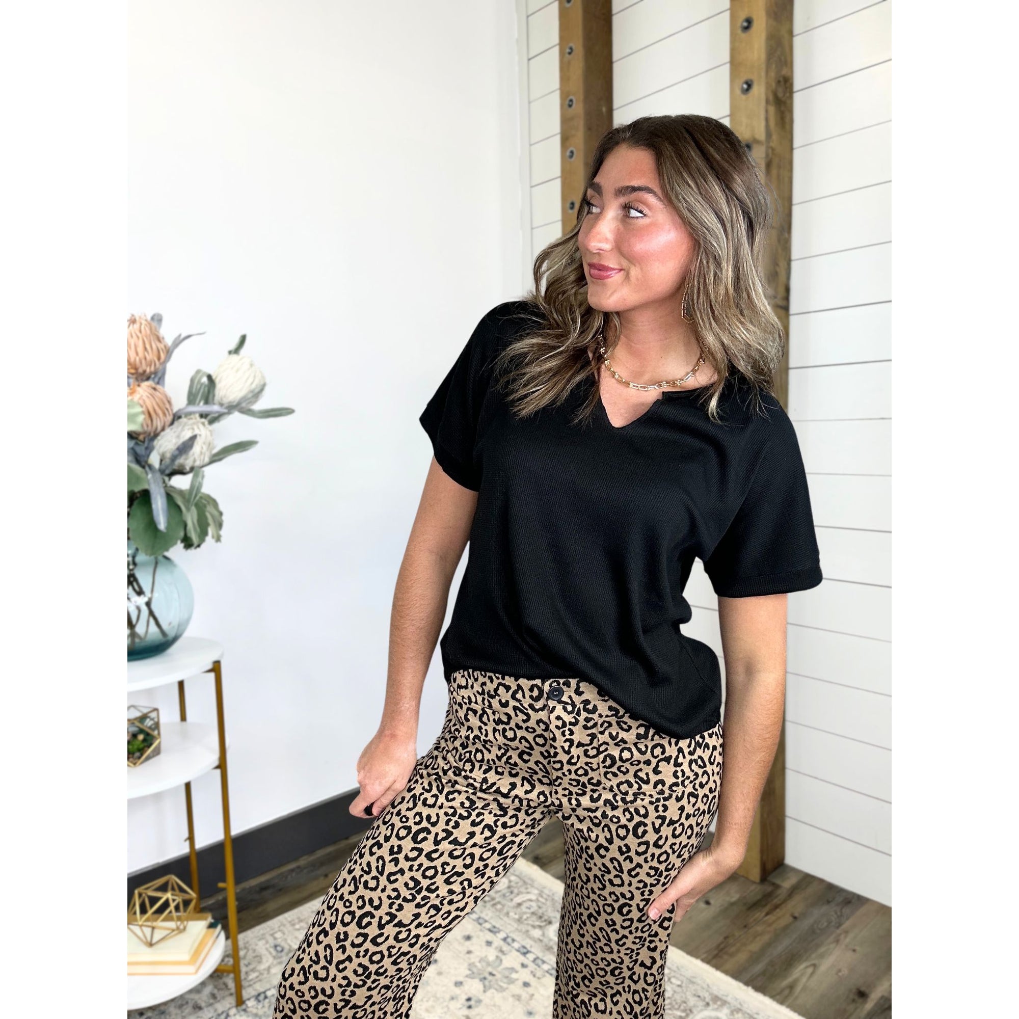 Feeling Fierce Leopard Print Pants