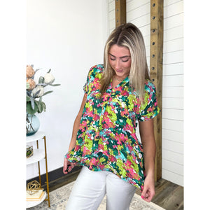 Perfect View Print Top