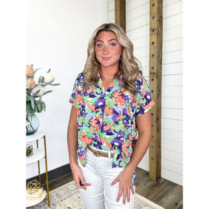 Perfect View Print Top