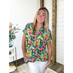 Perfect View Print Top