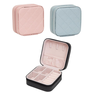 Stitch & Sparkle Travel Jewelry Box