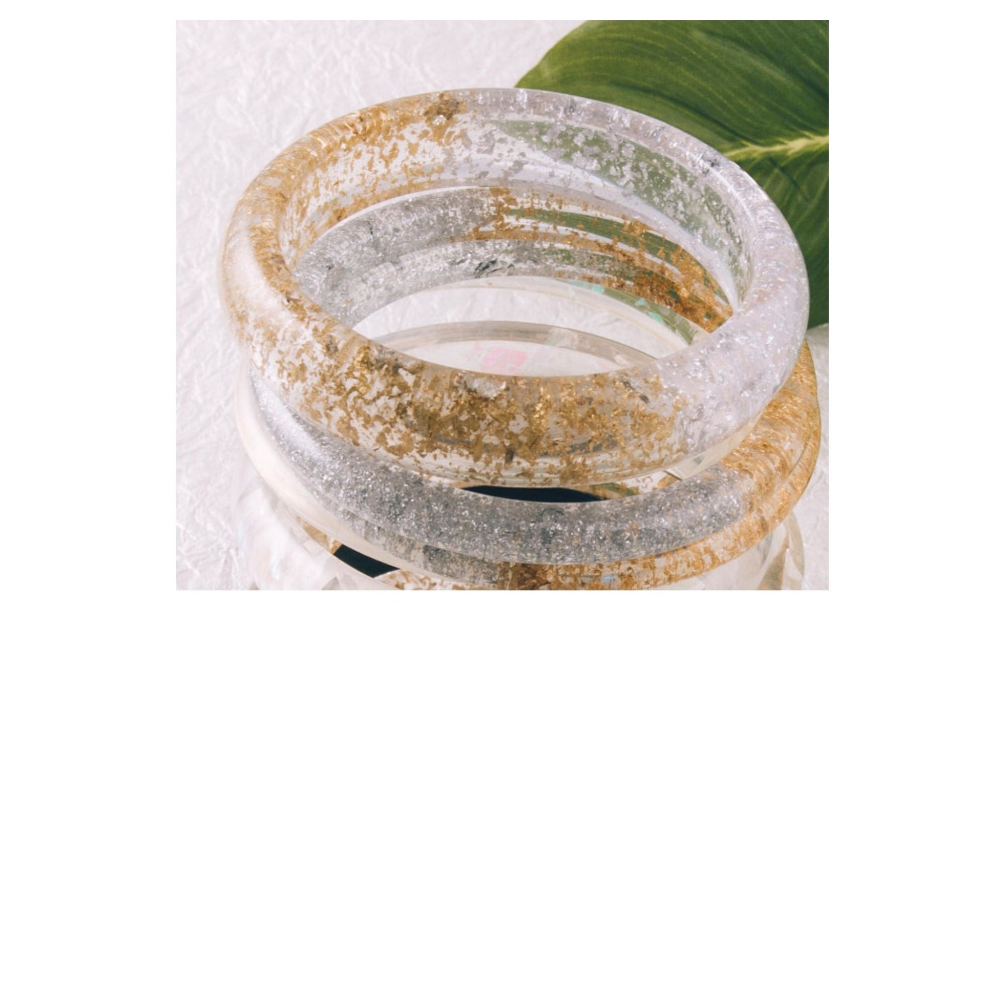 Resin Bracelet Set