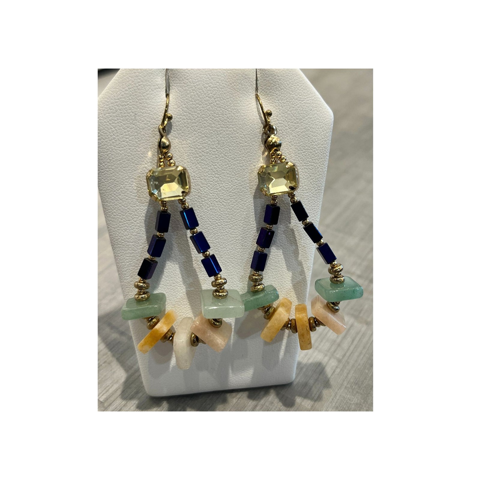 Beaded Teardrop Earring