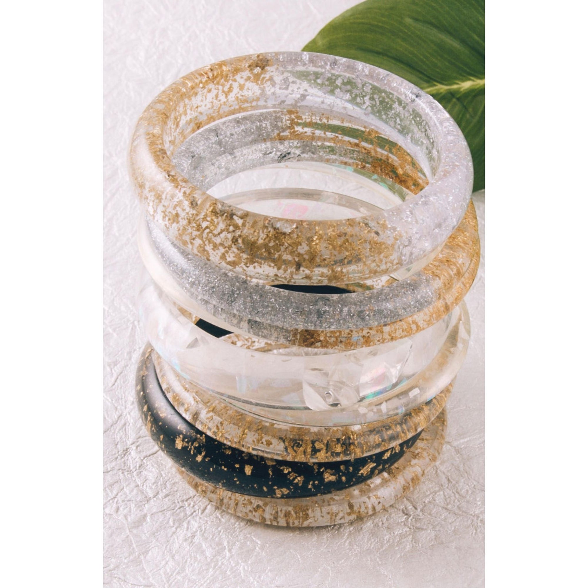 Resin Bracelet Set