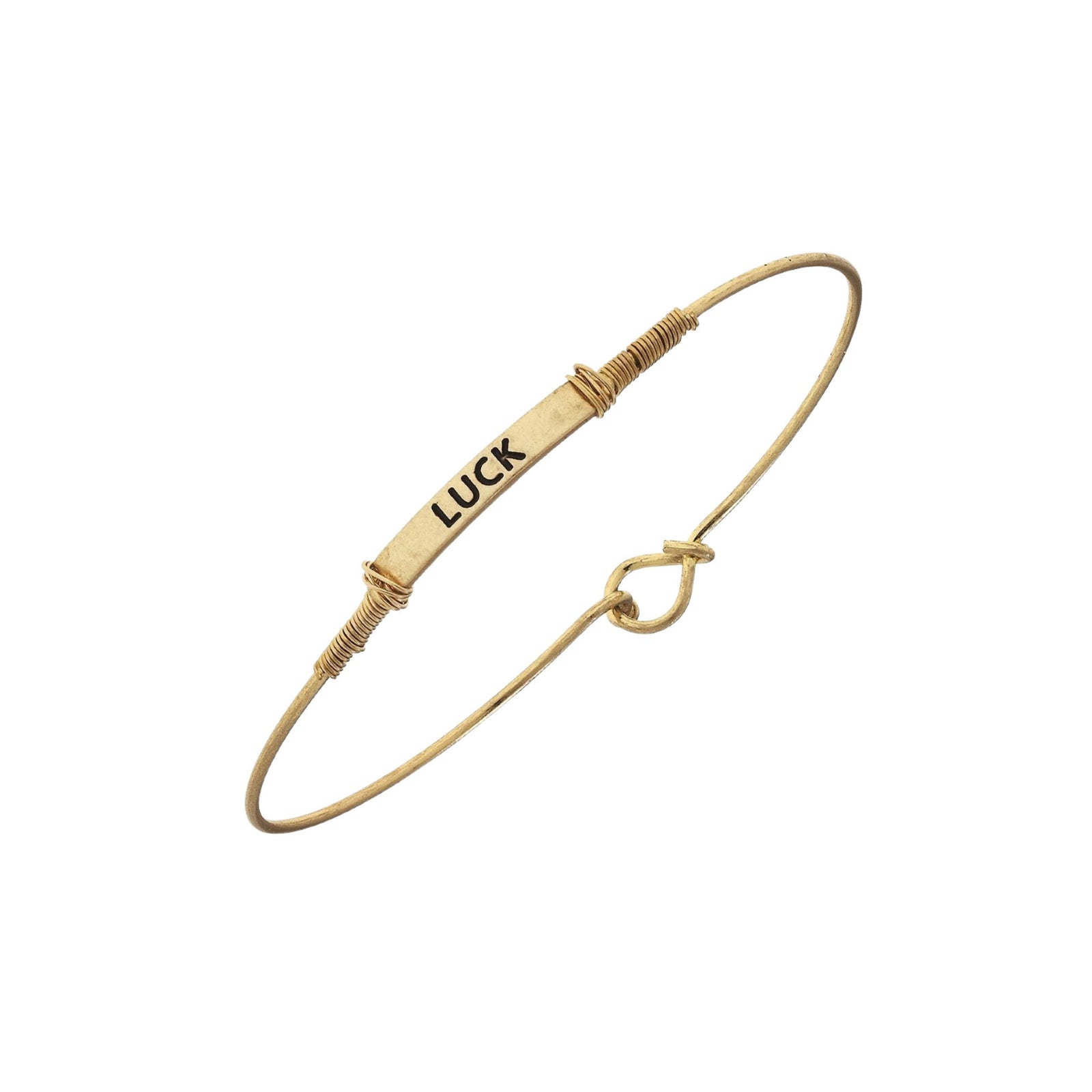 Metal Bracelet with Metal Focal Design