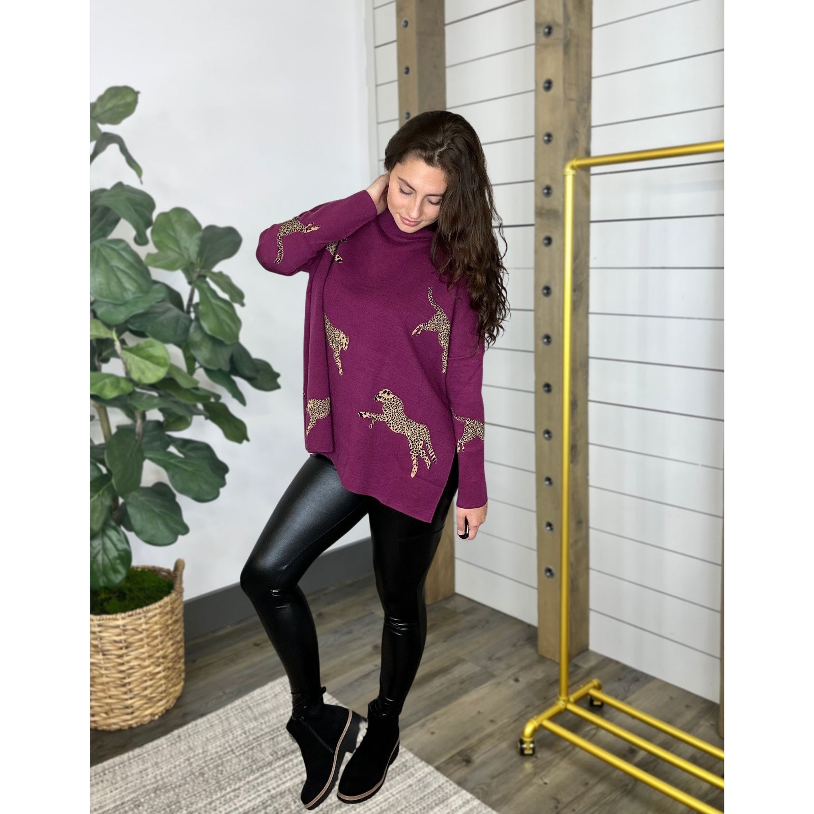 On The Edge Faux Leather Leggings