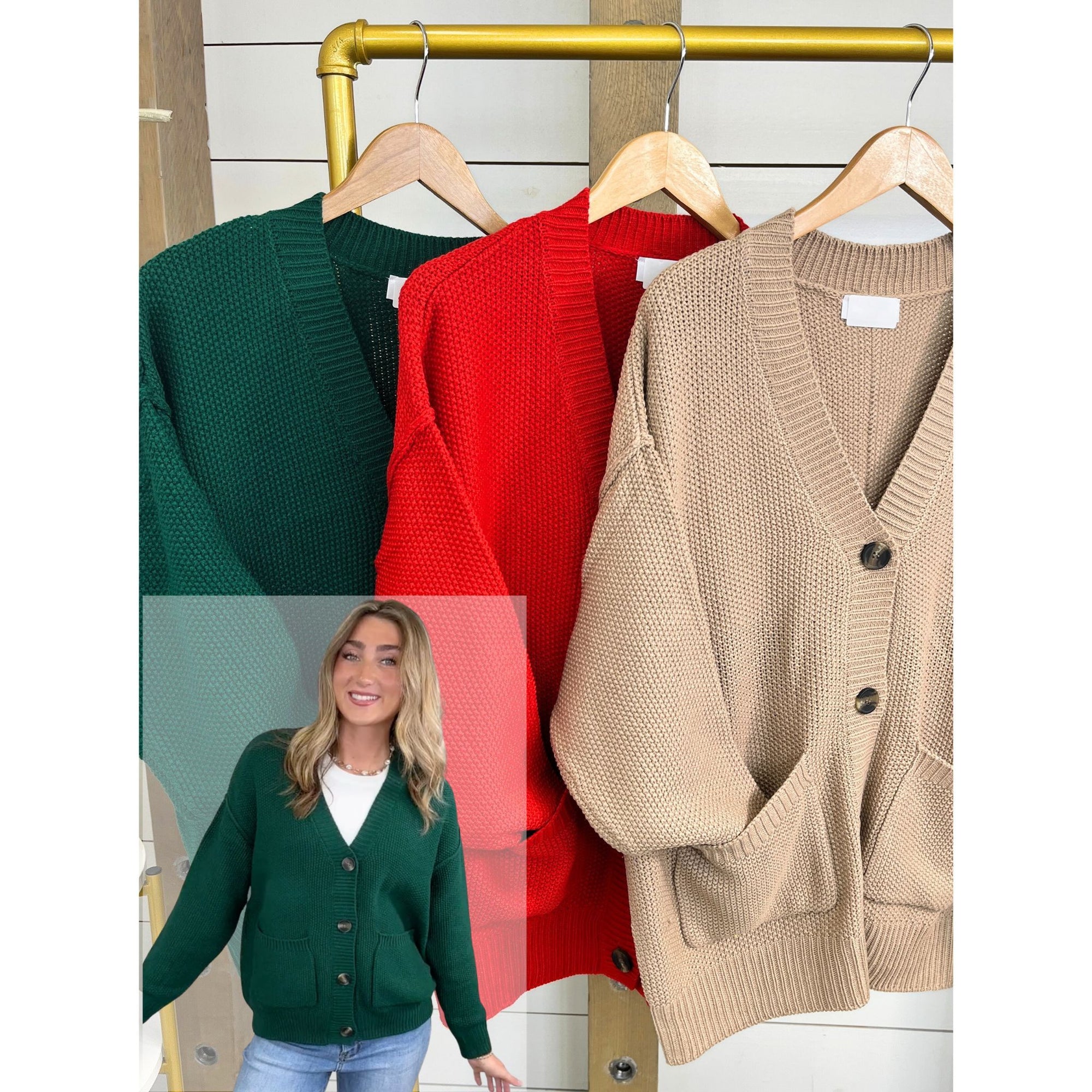 Button Up, Buttercup Cardigan