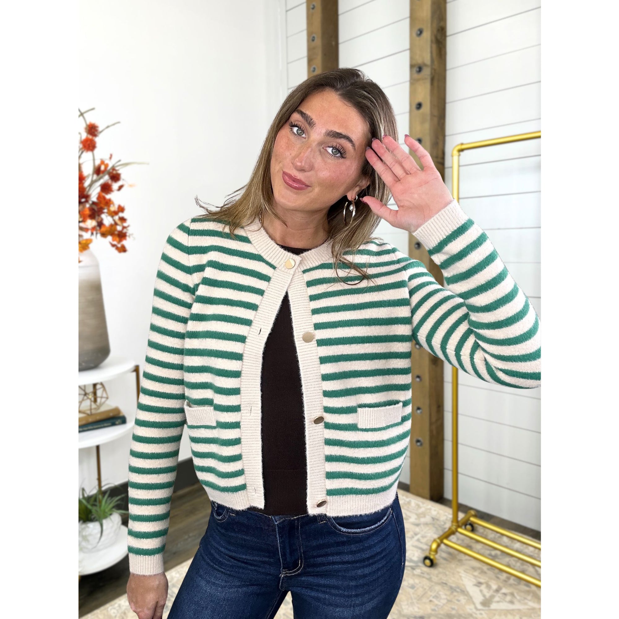 Lucky Lines Cardigan