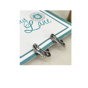 Sterling Silver Huggie Hoop Earring