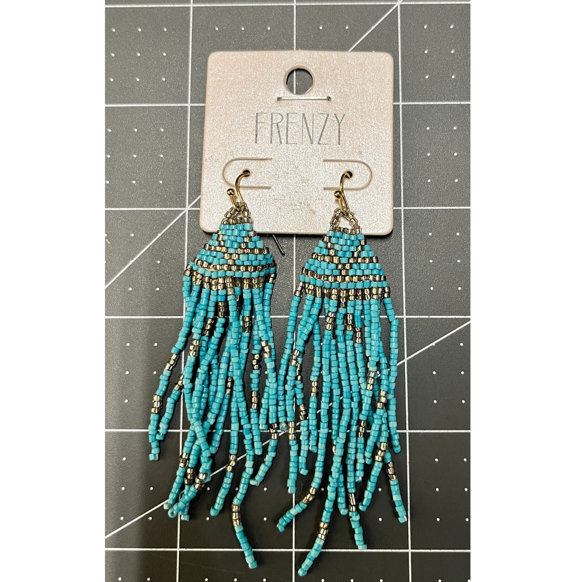 Long Beaded  Earrings