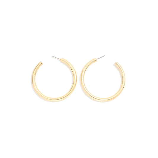 Glow Getter Hoop Earrings