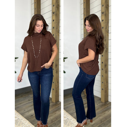 Eden Raw Hem Bootcut Denim