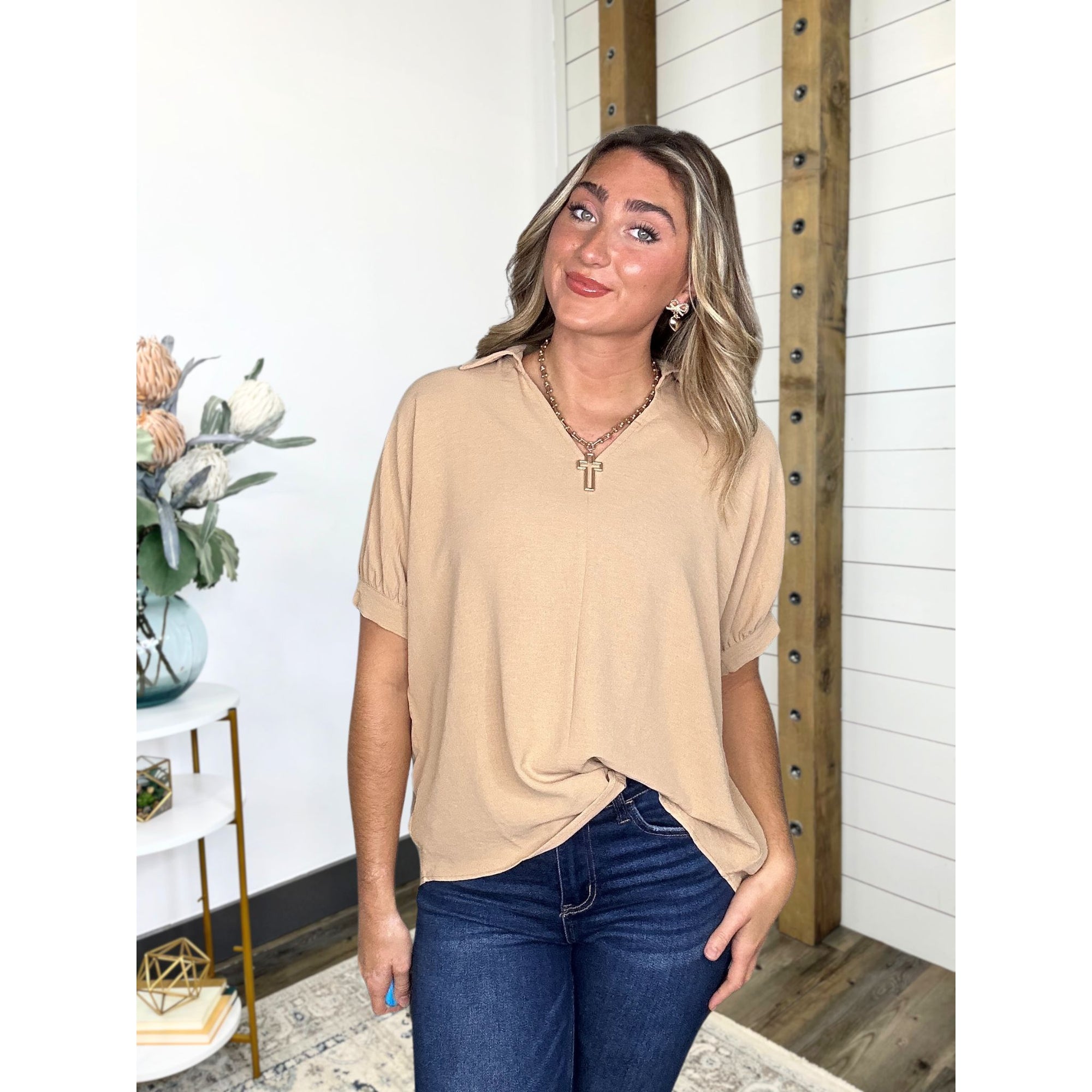 Ellie Oversize Top