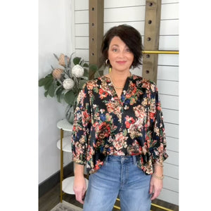 Floral Elodie Top