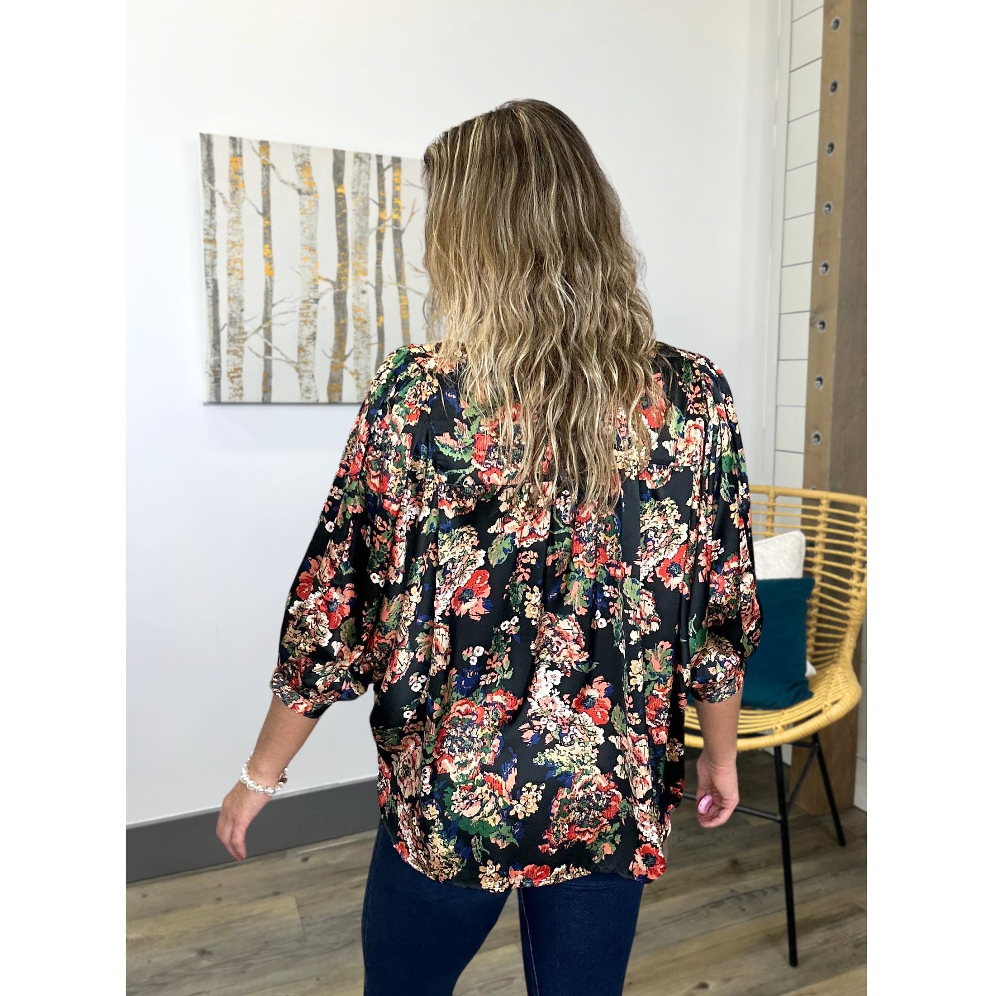 Floral Elodie Top