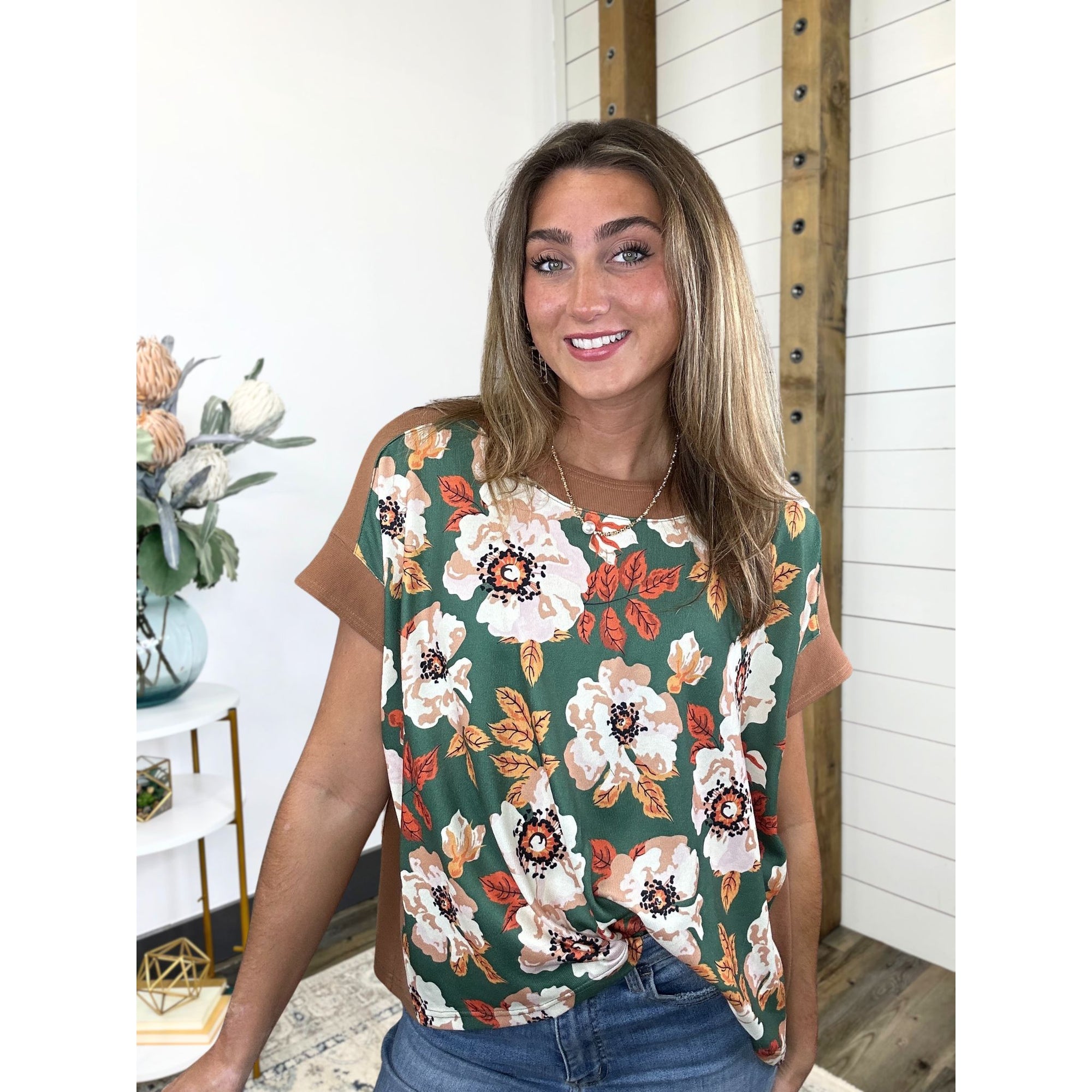 Falling For Florals Top