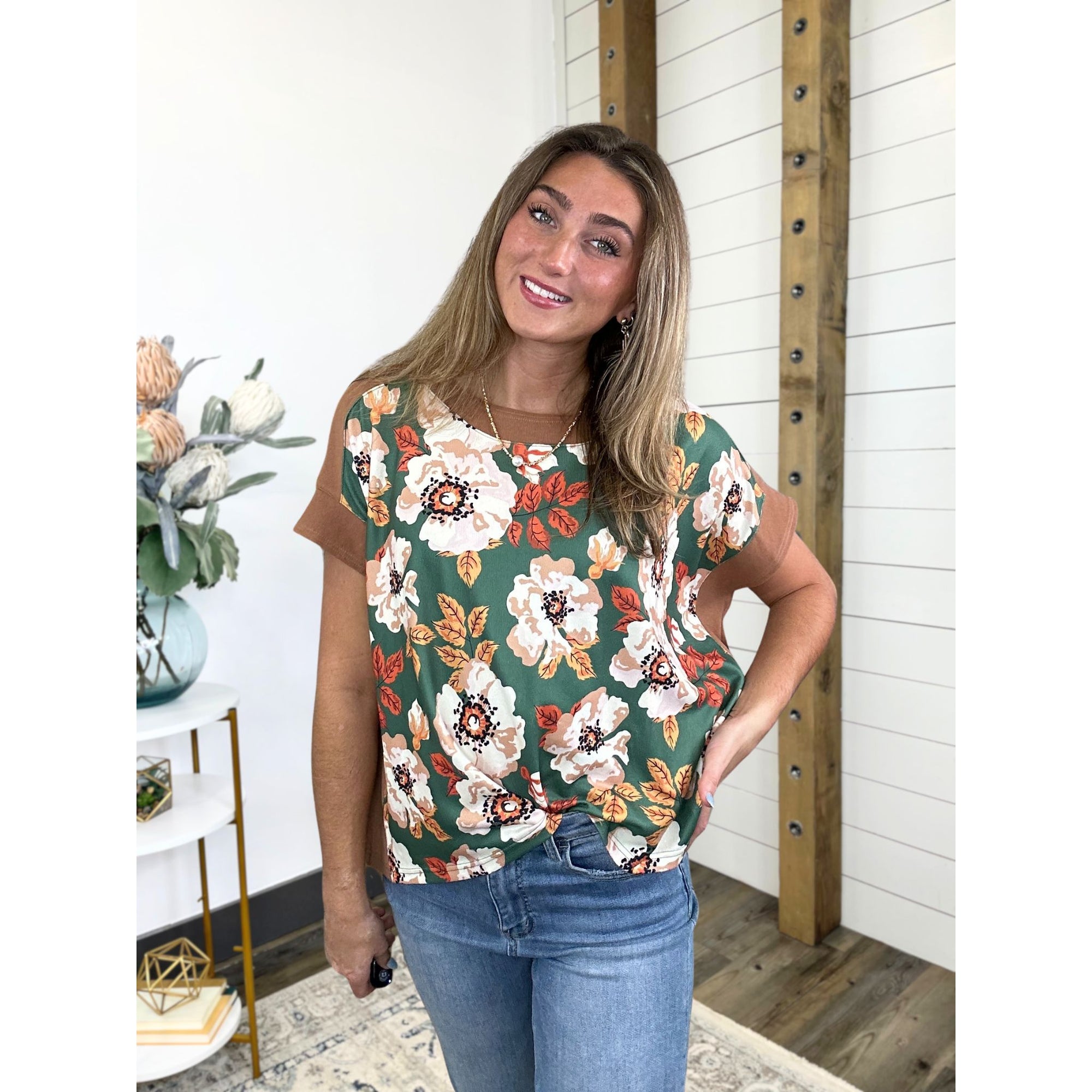 Falling For Florals Top