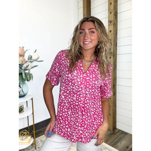 Spotted & Chic Top