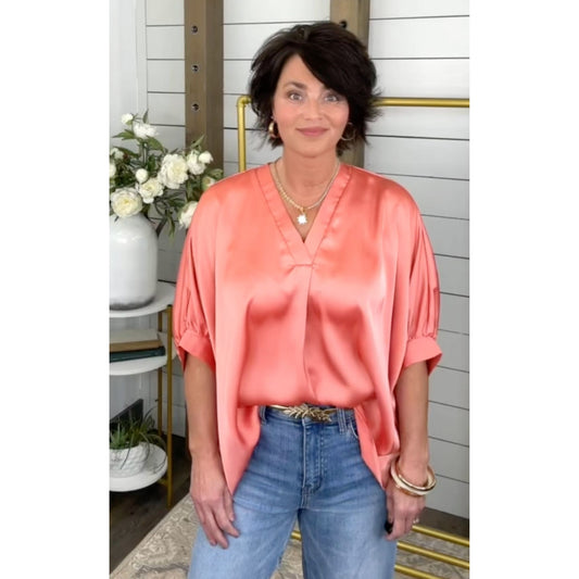Golden Hour Oversize Blouse