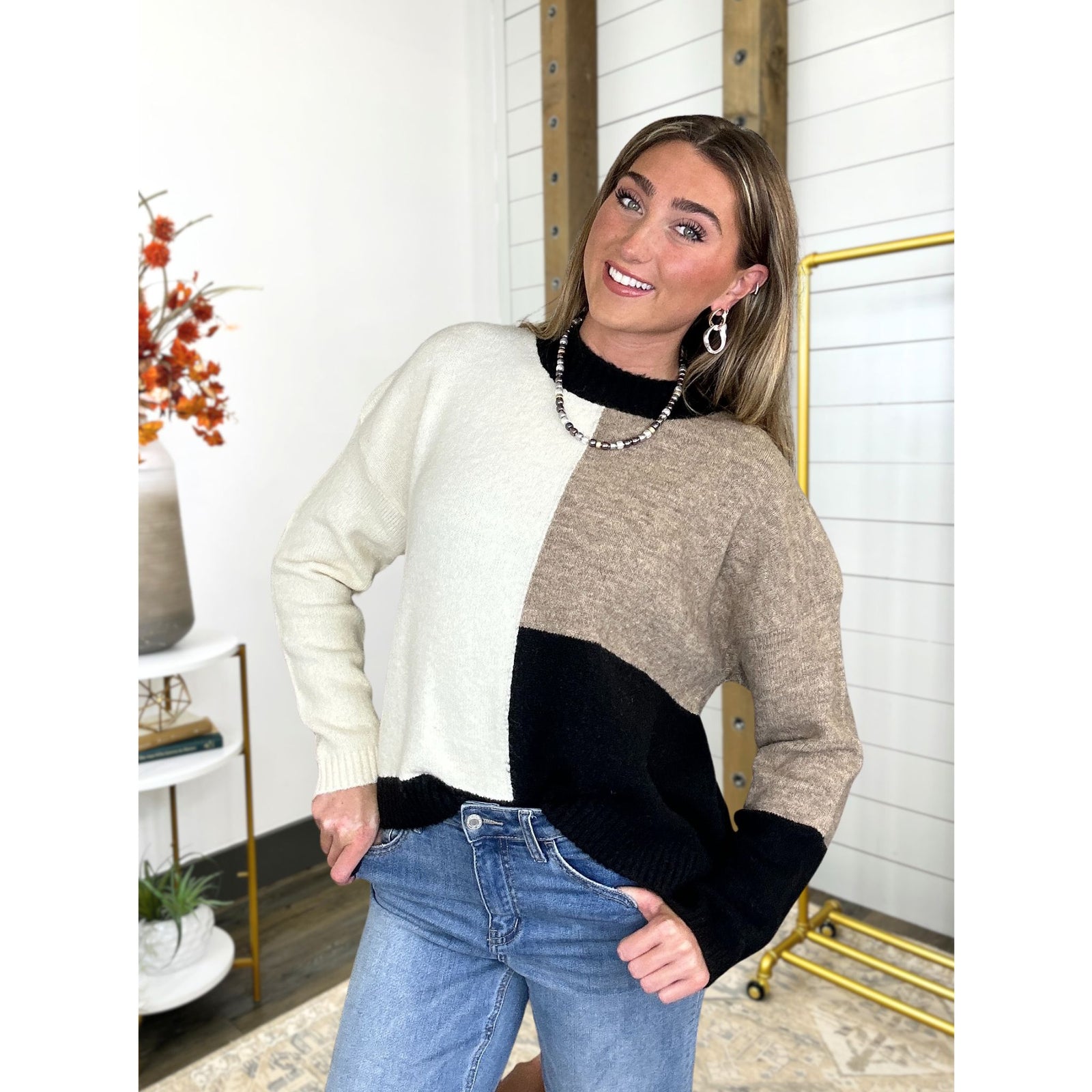 Graphite Glow Sweater