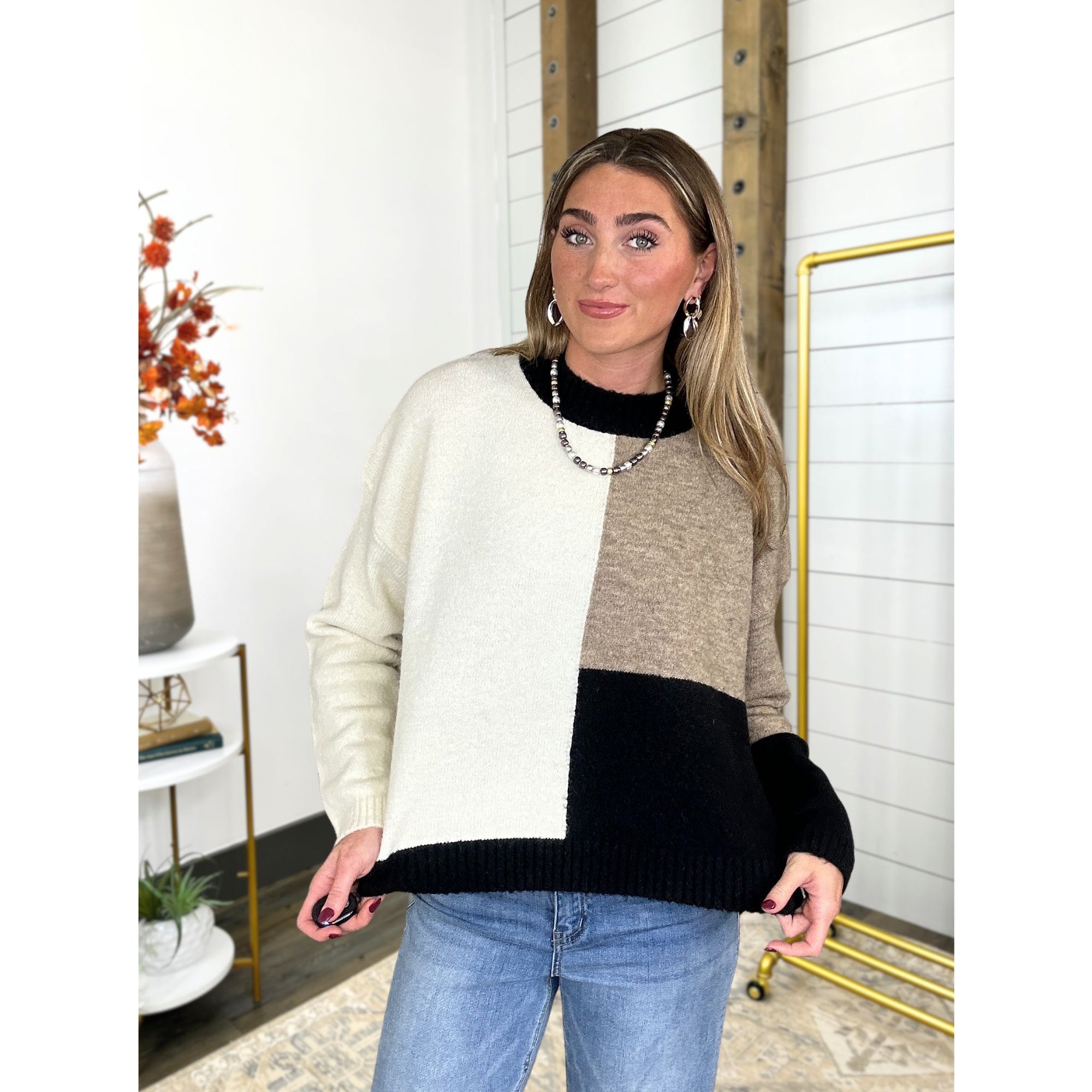 Graphite Glow Sweater