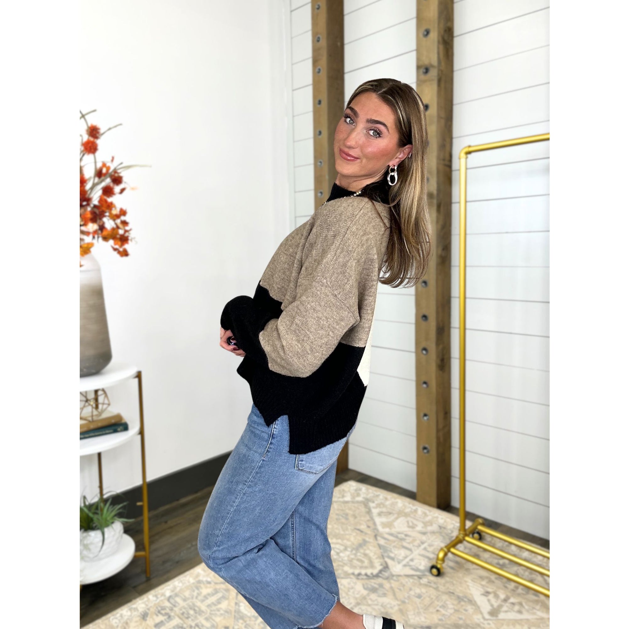 Graphite Glow Sweater