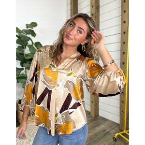 On A High Note Blouse