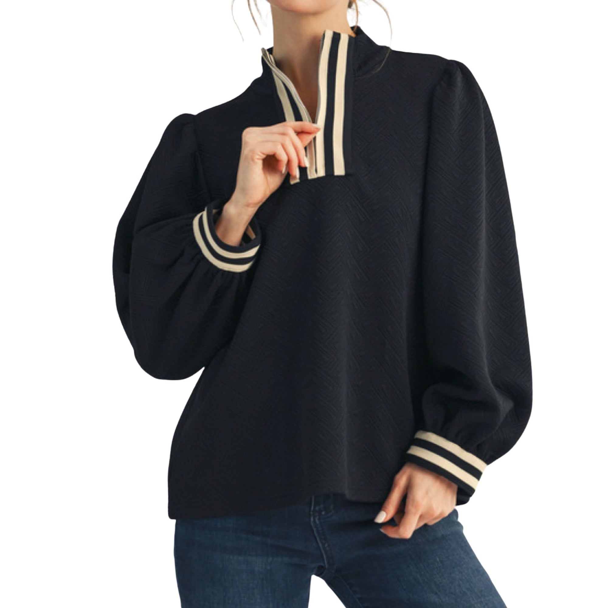 Harper Zip Top