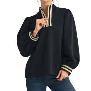 Harper Zip Top