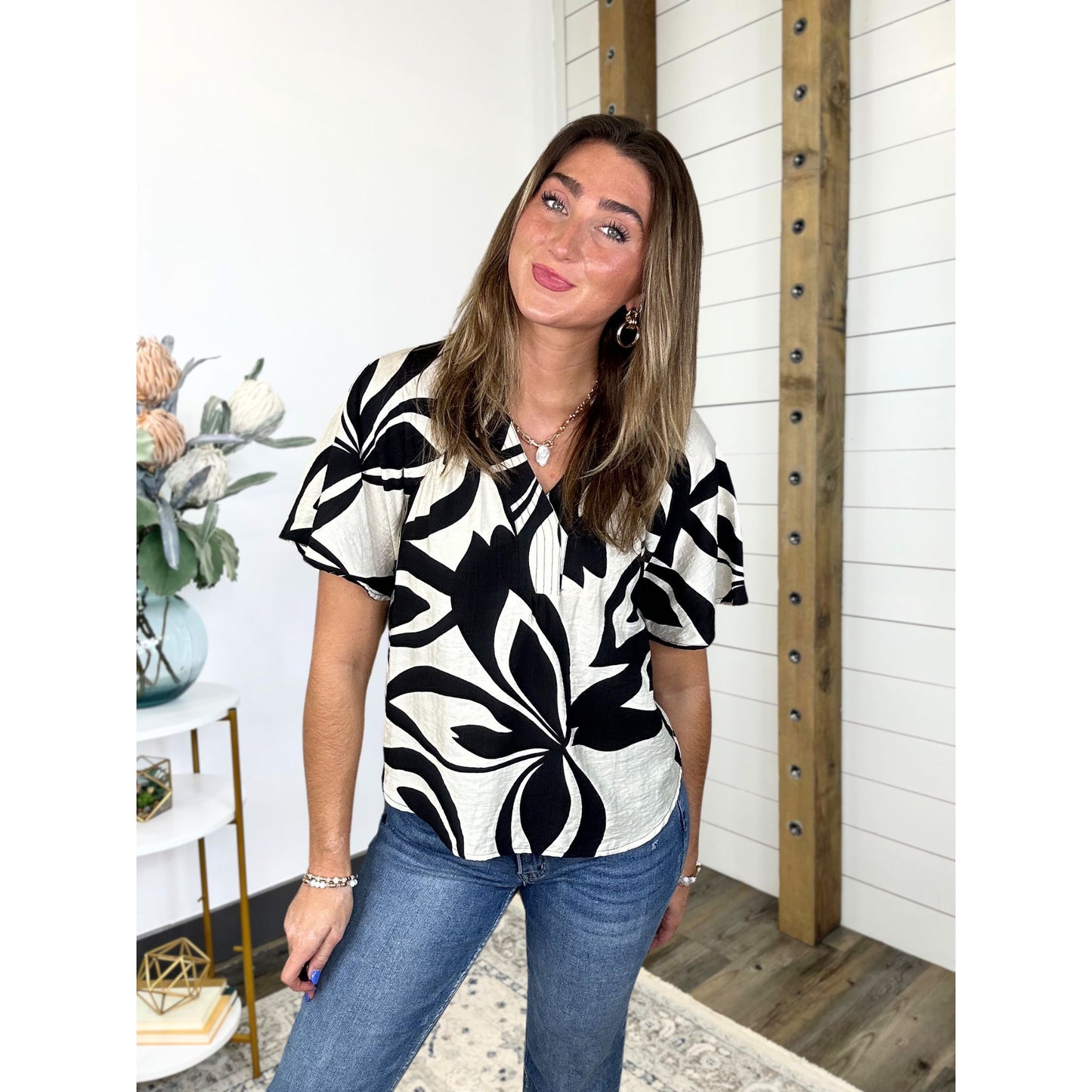 Palm Haven Top