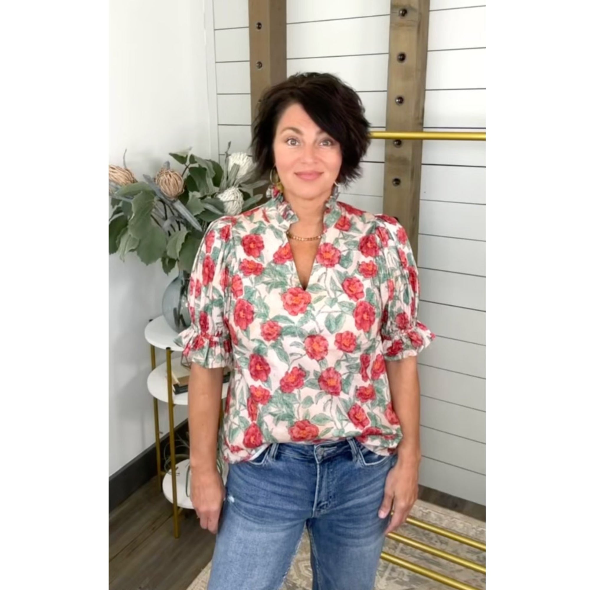 Heirloom Petals Top