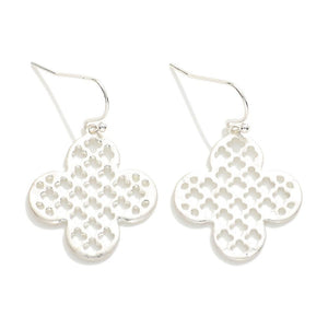 Only On Me Clover Cut Out Earring