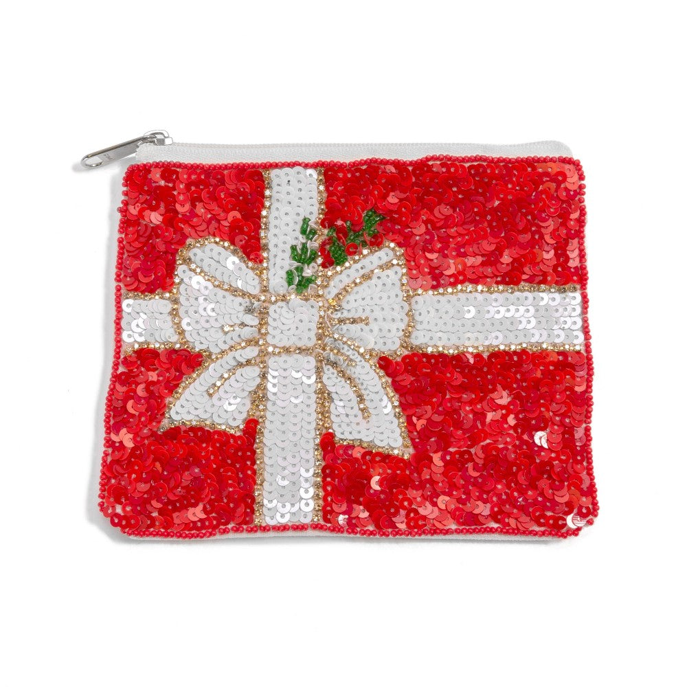 Festive Glow Sequin Bag