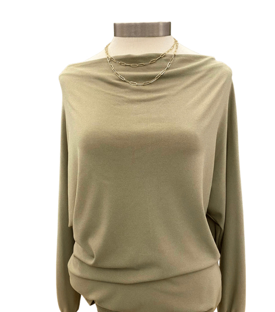 Boat neck Top