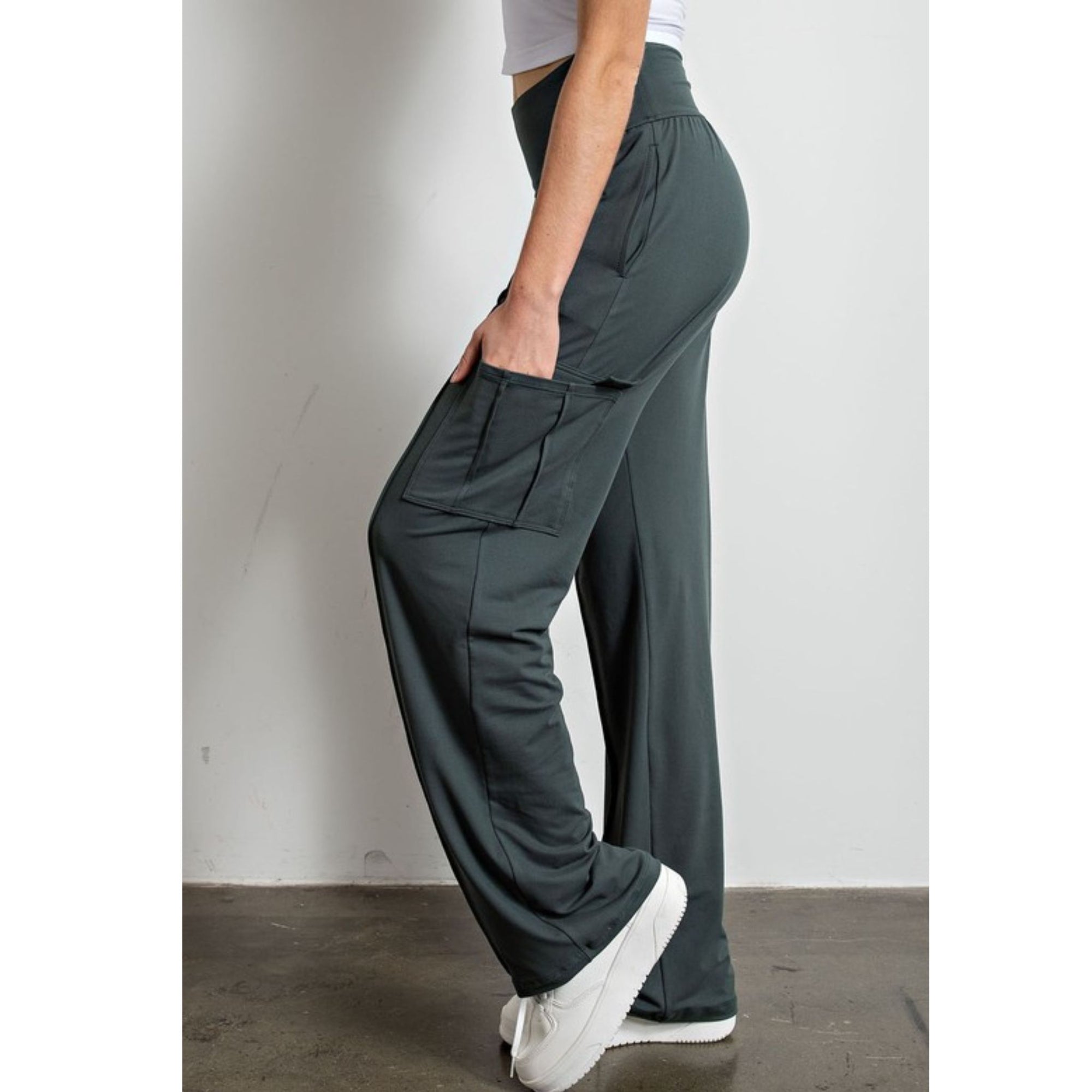 Casual Fridays Wide Leg Cargo Pants