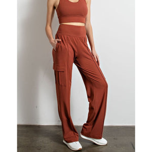 RAE MODE-Casual Fridays Wide Leg Cargo Pants