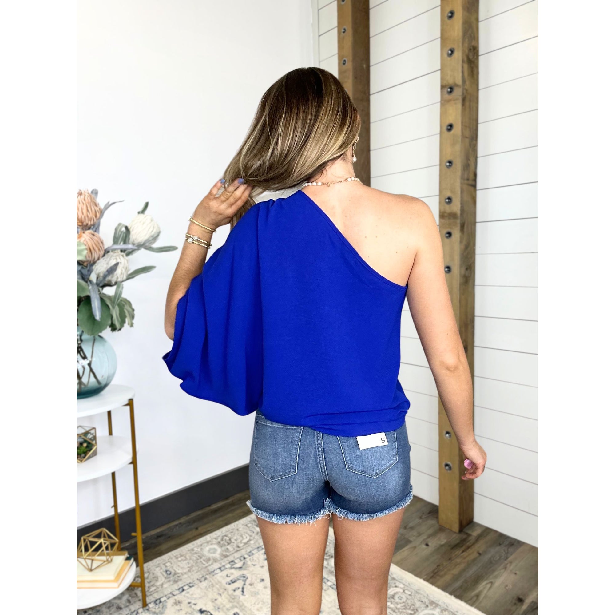 Kendra  Mid-Rise Denim Shorts