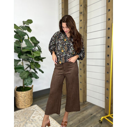 Maple Lane Suede Pants