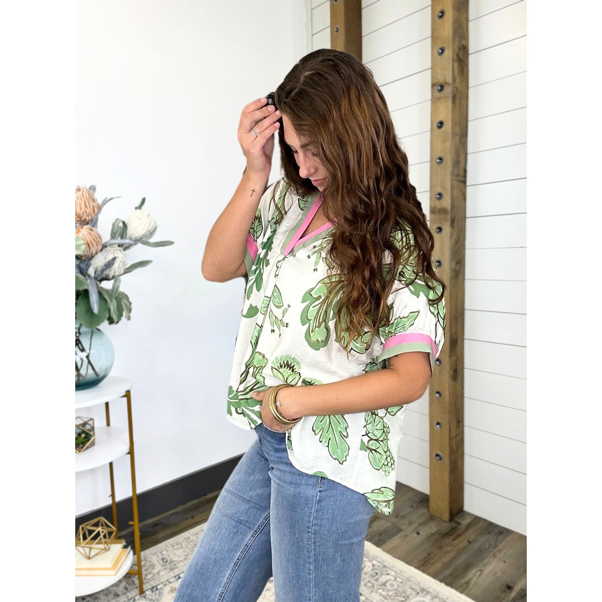 Leaf It To Style Top