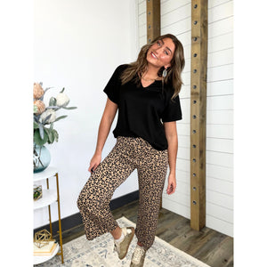 Feeling Fierce Leopard Print Pants