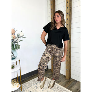 Feeling Fierce Leopard Print Pants