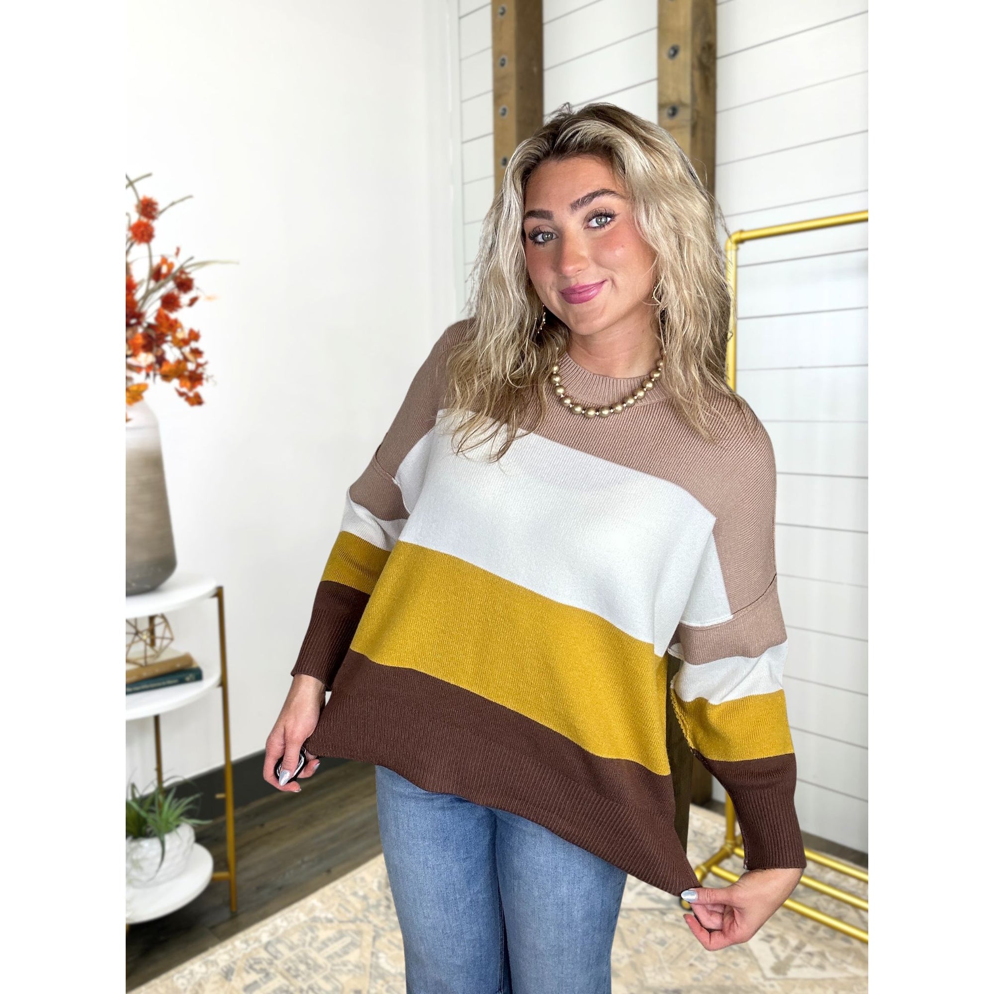Maple & Mustard Sweater