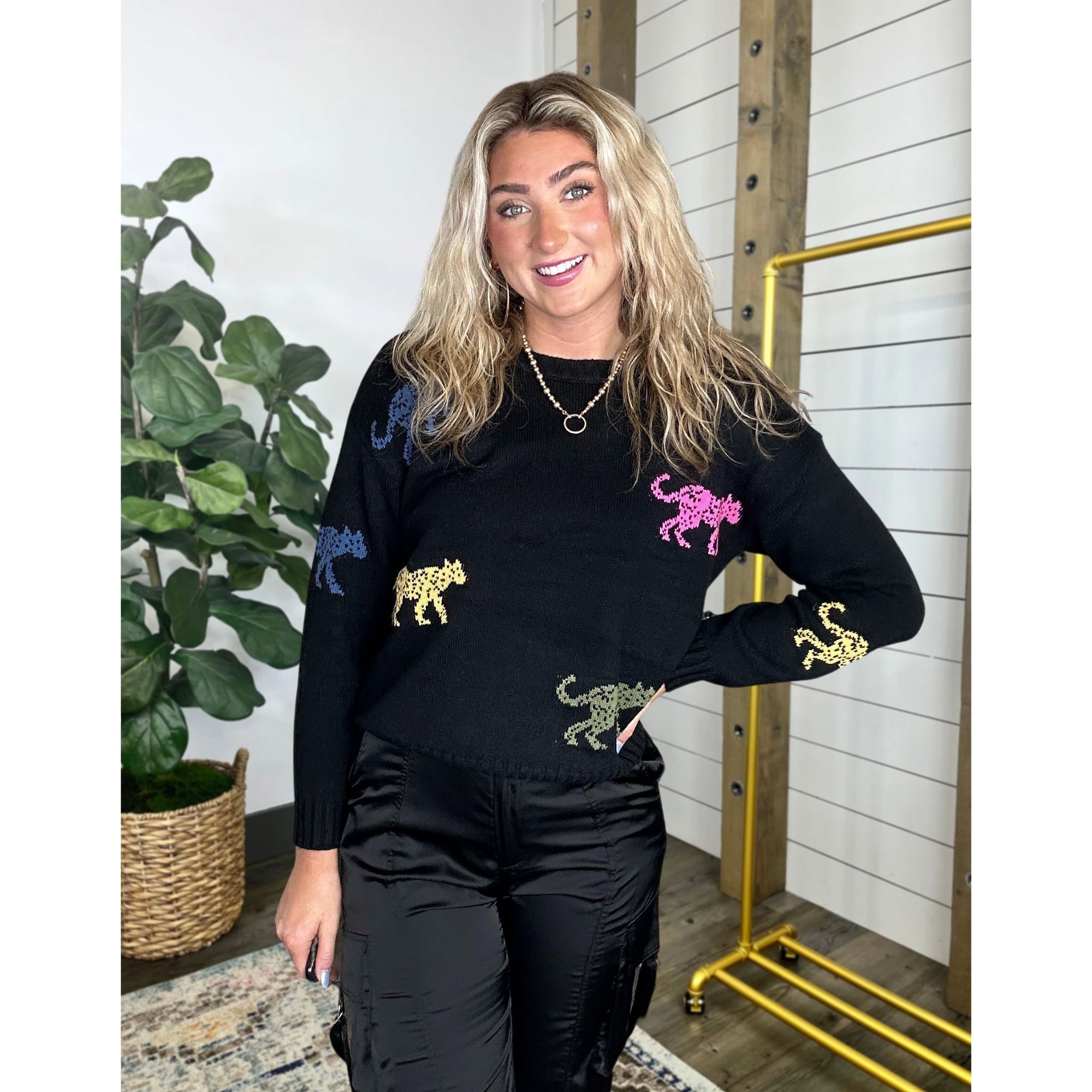 Marley Cheetah Sweater