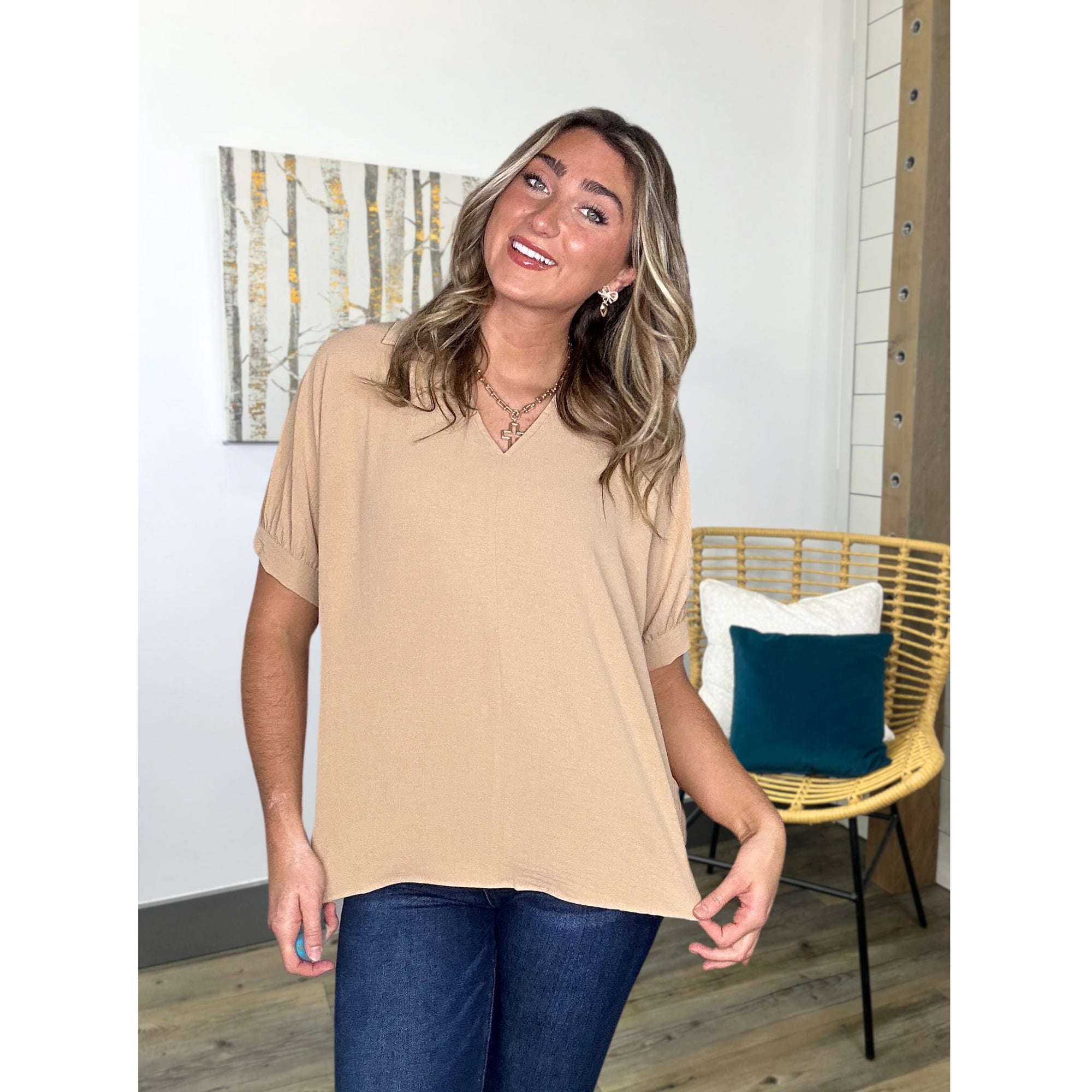 Ellie Oversize Top