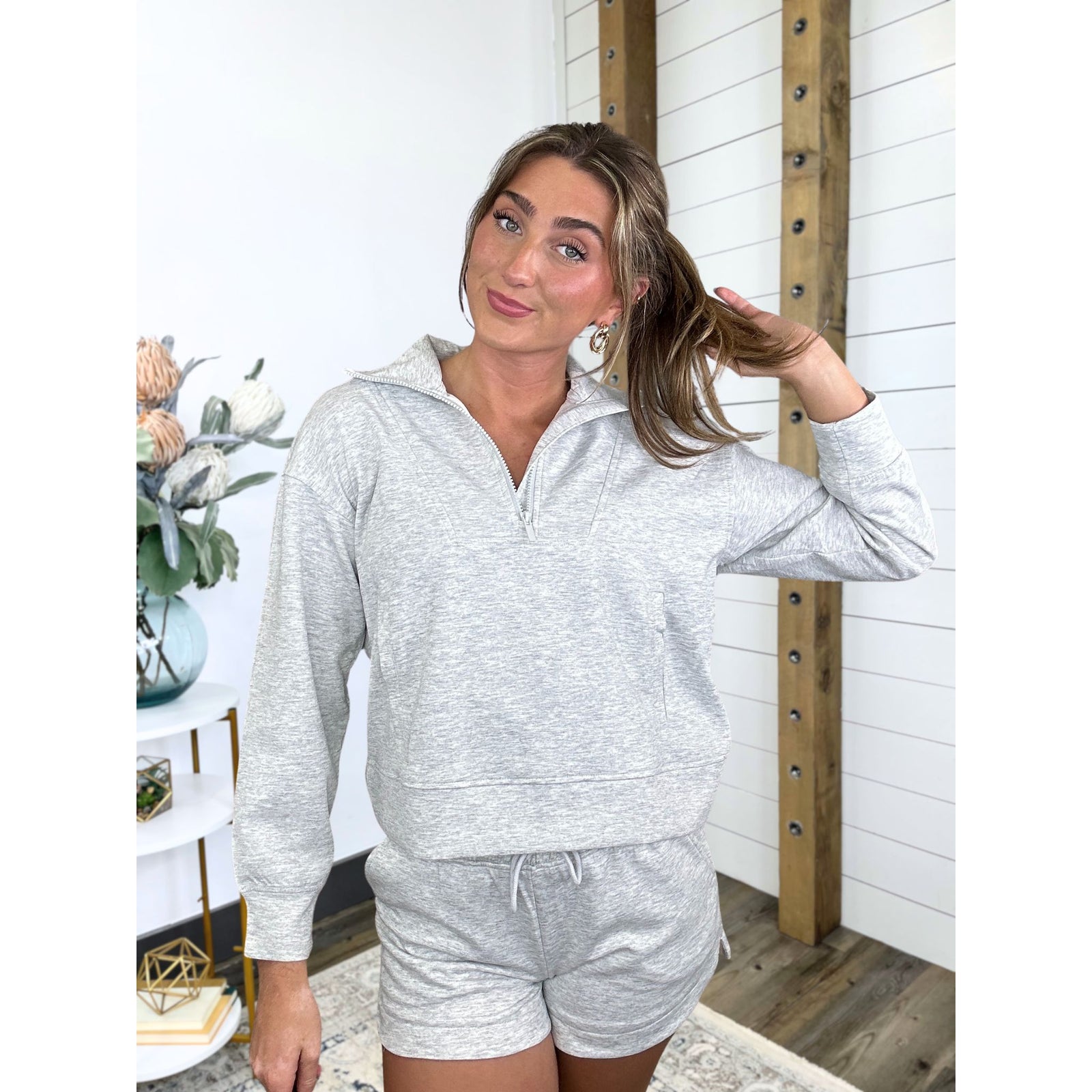 Get Moving Half Zip Pullover