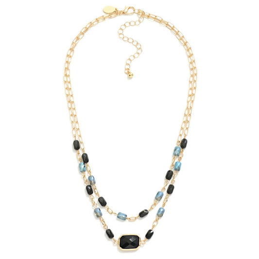Midnight Muse Layered Necklace
