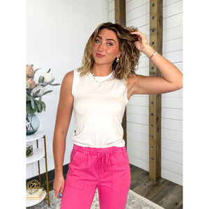 Think Pink Denim Pants