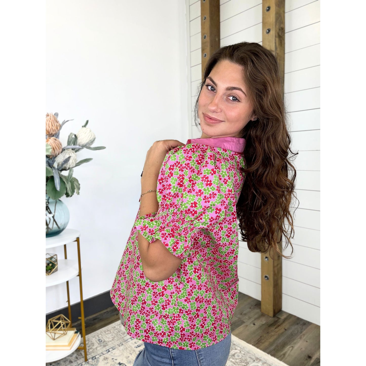 Puff & Petals Top