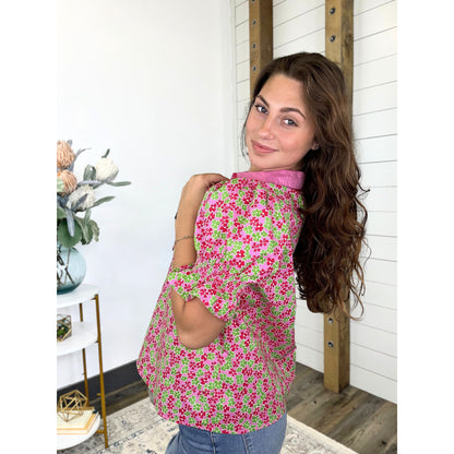 Puff & Petals Top