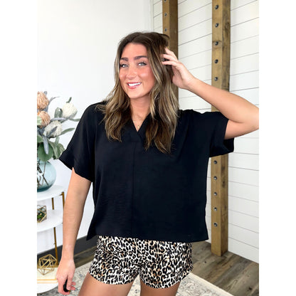 Bold Instinct Leopard Shorts